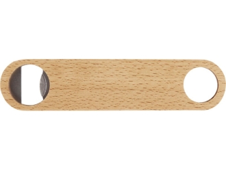 Изображение №2 | Деревянная открывалка для бутылок «Origina» (натуральный/серебристый)