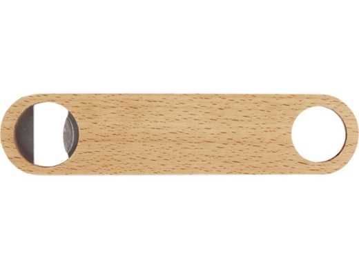 Изображение №2 | Деревянная открывалка для бутылок «Origina» (натуральный/серебристый)