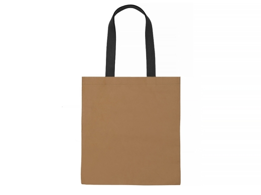 Изображение №4 | Сумка-шоппер «Papyrus» из моющейся крафт-бумаги (натуральный/черный)