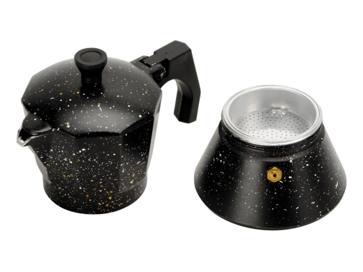 Изображение №4 | Гейзерная кофеварка «Wake up», 150 мл (черный в крапинку)