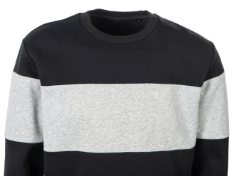 Изображение №8 | Свитшот блокинг «Edinburgh», мужской S (черный/серый меланж)