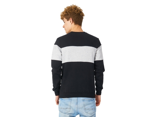 Изображение №3 | Свитшот блокинг «Edinburgh», мужской S (черный/серый меланж)