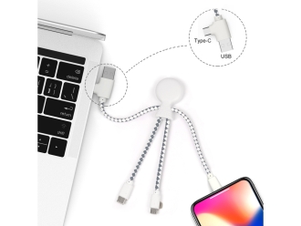 Изображение №2 | Зарядный кабель «Mr. Bio» (белый)