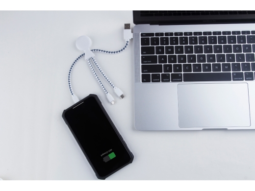 Изображение №6 | Зарядный кабель «Mr. Bio» (белый)