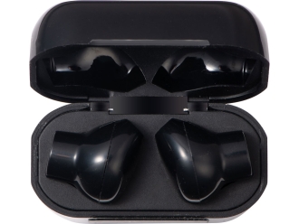 Изображение №3 | Беспроводные наушники TWS c подсветкой лого «Twinkles» (черный)