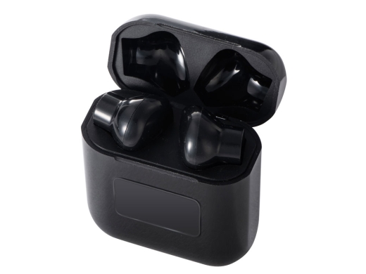 Изображение №2 | Беспроводные наушники TWS c подсветкой лого «Twinkles» (черный)