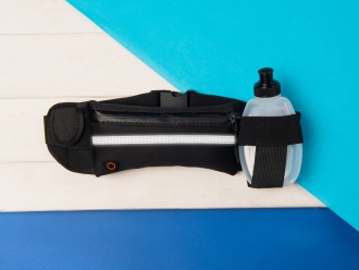 Изображение №13 | Спортивная сумка с бутылкой для бега «Marathon» (черный)