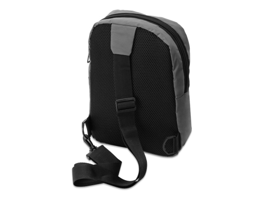 Изображение №3 | Светоотражающая сумка на одно плечо «Reflector» (серый светоотражающий)