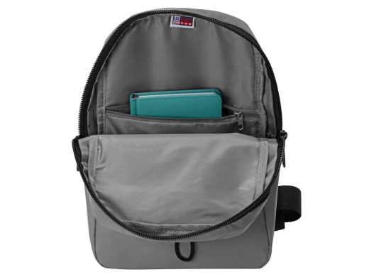 Изображение №7 | Светоотражающая сумка на одно плечо «Reflector» (серый светоотражающий)