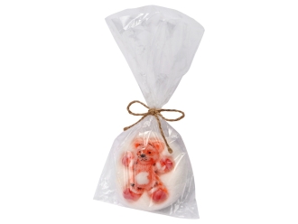 Изображение №5 | Мыло ручной работы «Тигренок Да Винчи» (белый/оранжевый)