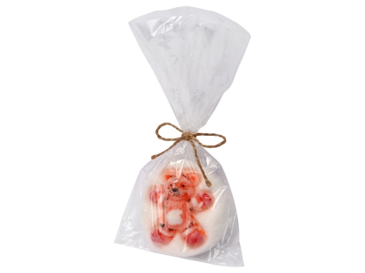 Изображение №5 | Мыло ручной работы «Тигренок Да Винчи» (белый/оранжевый)