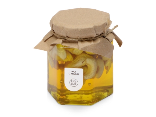 Изображение №4 | Подарочный набор «Decoration Deluxe» с двумя видами меда (натуральный, зеленый, голубой)