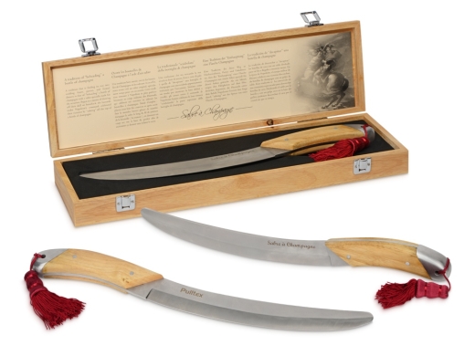 Изображение №1 | Сабля для шампанского «Sabrage» (серебристый, натуральный)