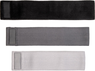 Изображение №7 | Набор тканевых фитнес-резинок «Shape» (серый, черный)