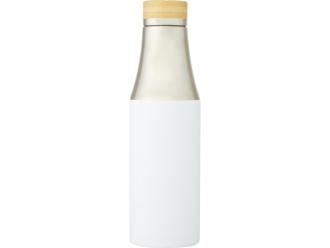 Изображение №2 | Термобутылка «Hulan» с вакуумной изоляцией (белый/серебристый/натуральный)