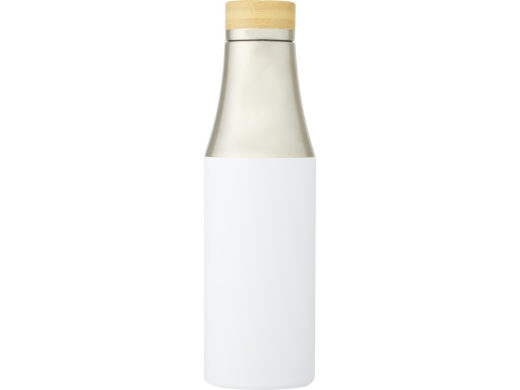 Изображение №2 | Термобутылка «Hulan» с вакуумной изоляцией (белый/серебристый/натуральный)