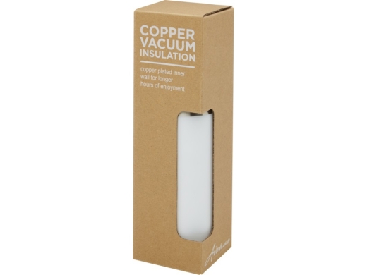 Изображение №5 | Термобутылка «Hulan» с вакуумной изоляцией (белый/серебристый/натуральный)