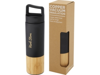 Изображение №6 | Термобутылка «Torne» с медной вакуумной изоляцией (черный/натуральный)