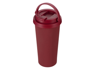 Изображение №2 | Вакуумная термокружка «Grant», soft-touch (темно-красный)