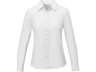 Изображение №4 | Рубашка «Pollux» женская с длинным рукавом 2XL (белый)