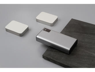 Изображение №5 | Внешний аккумулятор «NEO Journey» c быстрой зарядкой, 20000 mAh (серебристый, черный)