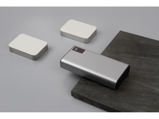 Изображение №5 | Внешний аккумулятор «NEO Journey» c быстрой зарядкой, 20000 mAh (серебристый, черный)