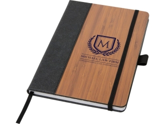 Изображение №6 | Блокнот A5 «Note» с обложкой из бамбука (черный/натуральный)