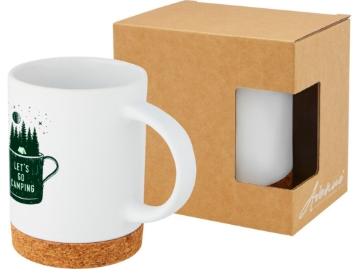 Изображение №7 | Кружка «Neiva» с пробковым основанием (белый)