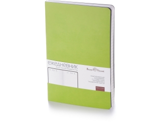 Изображение №1 | Ежедневник недатированный А5 «Megapolis Flex» (салатовый)