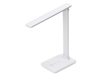 Изображение №1 | Настольная лампа с беспроводной зарядкой «LED FAROS» (белый)