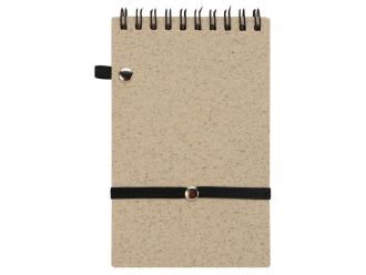 Изображение №5 | Блокнот «Toledo S» с шариковой ручкой из пшеницы и пластика В7 (бежевый)