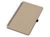Изображение №2 | Блокнот А5 «Toledo M» с обложкой из пшеницы и пластика и шариковой ручкой A5 (бежевый)