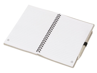 Изображение №3 | Блокнот А5 «Toledo M» с обложкой из пшеницы и пластика и шариковой ручкой A5 (бежевый)