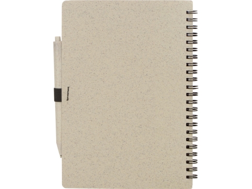 Изображение №8 | Блокнот А5 «Toledo M» с обложкой из пшеницы и пластика и шариковой ручкой A5 (бежевый)