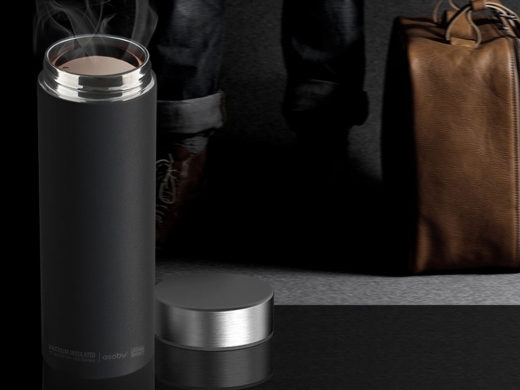 Изображение №10 | Термос «LE BATON» (черный/серебристый)