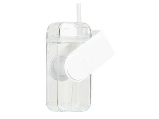 Изображение №2 | Бутылка для воды «JUICY DRINK BOX», 290 мл (прозрачный, белый)