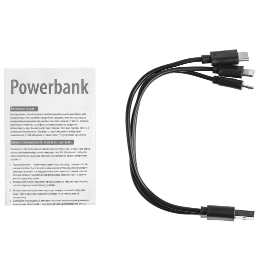 Изображение №6 | Внешний аккумулятор Uniscend Full Feel 5000 мАч, черный