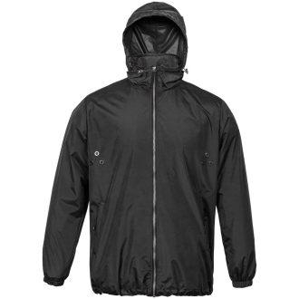 Изображение №4 | Ветровка Lattvind черная, размер XXS