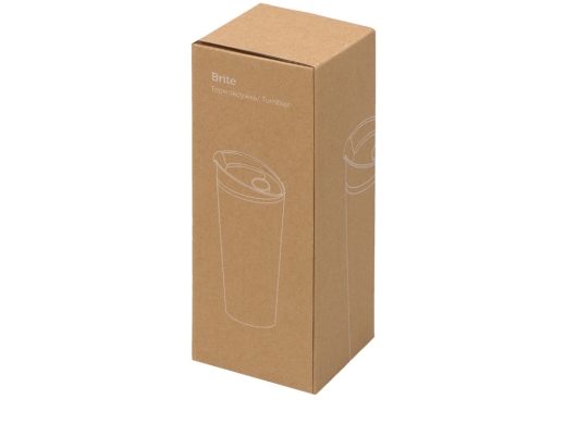 Изображение №4 | Термокружка «Brite» (белый/красный)