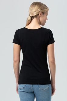 Изображение №5 | Футболка женская Martin Women черная, размер XS