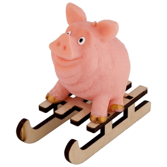 Изображение №1 | Свеча «Саночки»