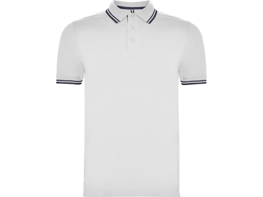 Изображение №1 | Рубашка поло «Montreal» мужская S (белый/темно-синий)