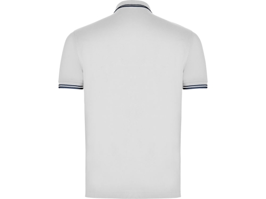 Изображение №2 | Рубашка поло «Montreal» мужская S (белый/темно-синий)