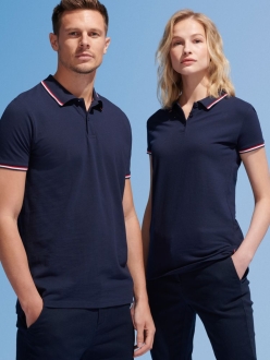 Изображение №5 | Рубашка поло мужская Prestige Men темно-синяя, размер S