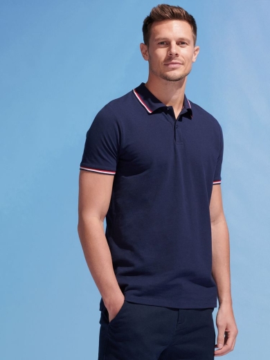 Изображение №4 | Рубашка поло мужская Prestige Men темно-синяя, размер S