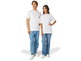 Изображение №6 | Футболка из текстурного джерси «Portofino», унисекс 2XL (белый)