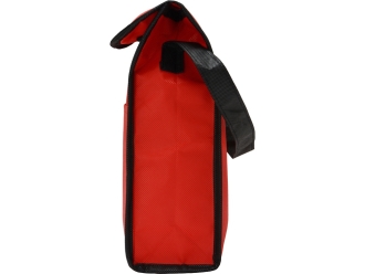 Изображение №8 | Сумка-холодильник Reviver на липучке из нетканого переработанного материала RPET (красный)