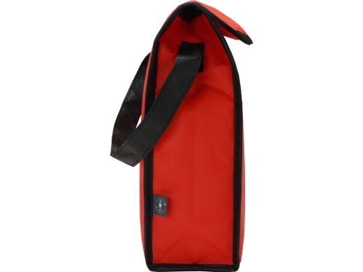 Изображение №9 | Сумка-холодильник Reviver на липучке из нетканого переработанного материала RPET (красный)
