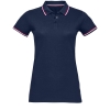 Изображение №1 | Рубашка поло женская Prestige Women темно-синяя, размер XXL