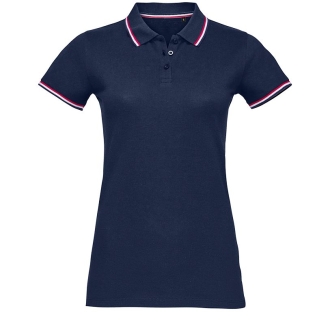Изображение №1 | Рубашка поло женская Prestige Women темно-синяя, размер XXL